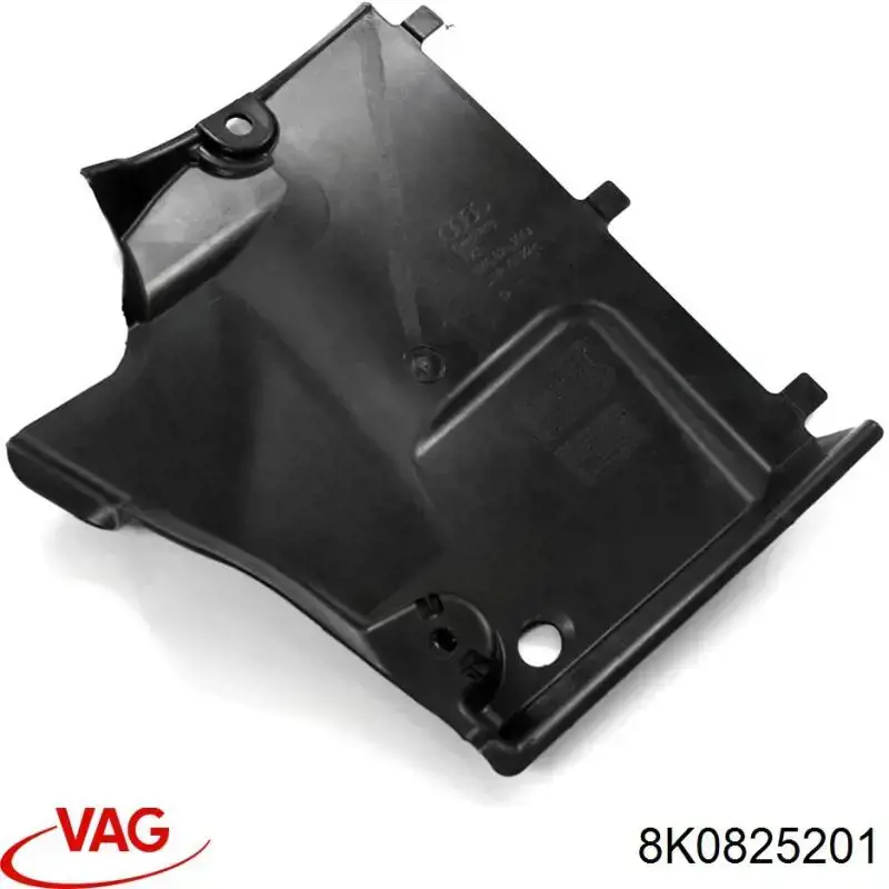 8K0825201 VAG Osłona podłogi przednia lewa