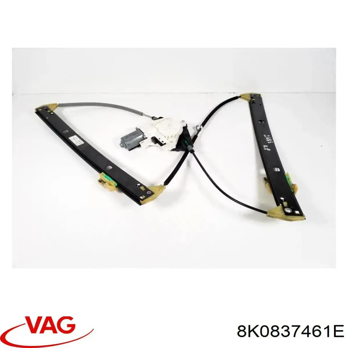 Mechanizm podnoszenia szyby drzwi przednich lewych VAG 8K0837461E cena, od 43,88 USD