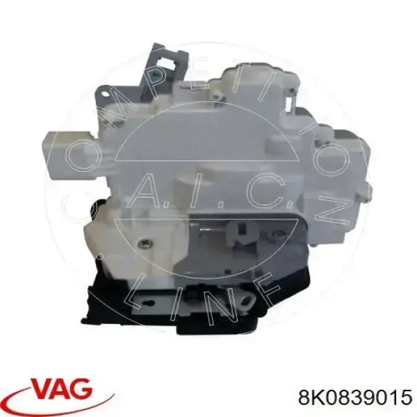 8K0839015 VAG Zamek drzwi tylnych lewych