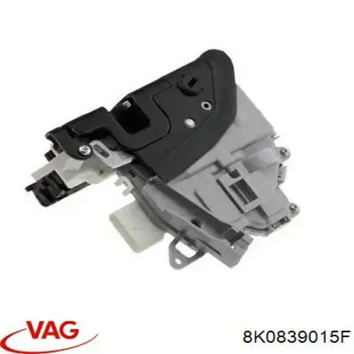 8K0839015F VAG Zamek drzwi tylnych lewych