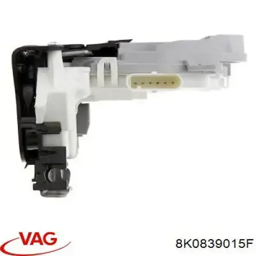Zamek drzwi tylnych lewych VAG 8K0839015F cena, od 54,75 USD