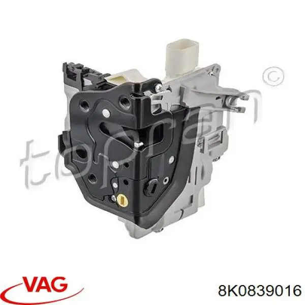 Zamek drzwi tylnych prawych VAG 8K0839016 cena, od 52,78 USD
