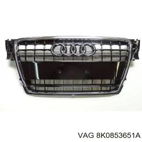 Atrapa chłodnicy VAG 8K0853651A cena, od 63,74 USD