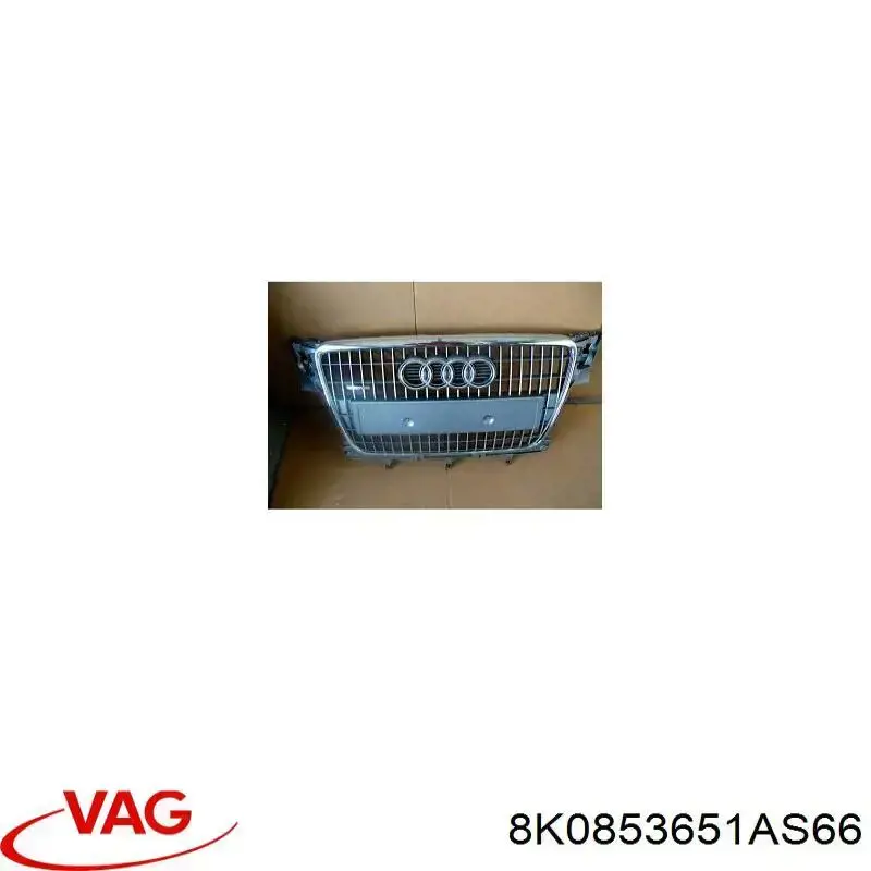 8K0853651AS66 VAG Atrapa chłodnicy