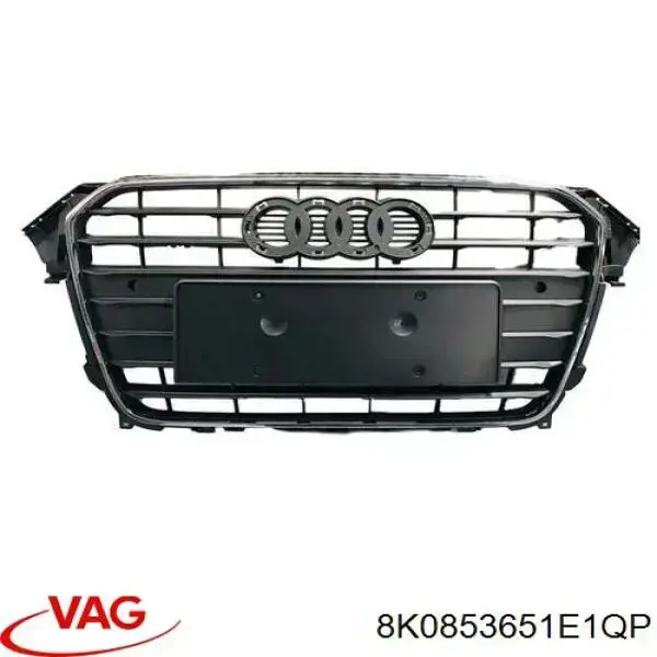 Atrapa chłodnicy VAG 8K0853651E1QP cena, od 109,80 USD