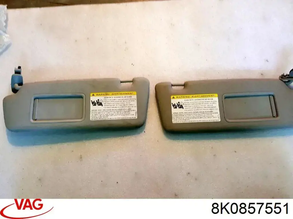 Osłona przeciwsłoneczna Audi A4 B8 sedana (8K2) (2007 - 2015) cena, od 79,63 USD