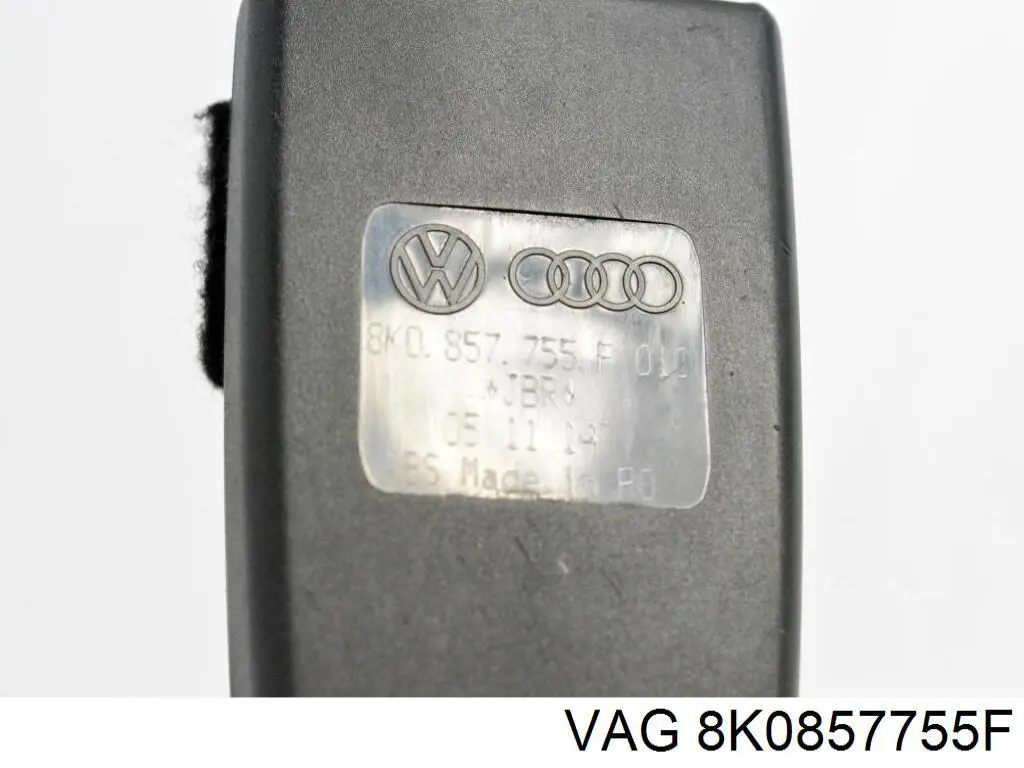 Do koszyka 8K0857755F VAG Zapinka pasa bezpieczeństwa przednia