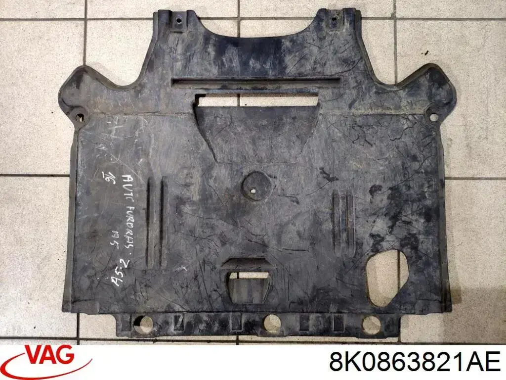 Osłona silnika, miski (przedziału silnika) VAG 8K0863821AE cena, od 26,73 USD