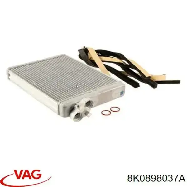Chłodnica nagrzewnicy (ogrzewacza) VAG 8K0898037A cena, od 65,79 USD