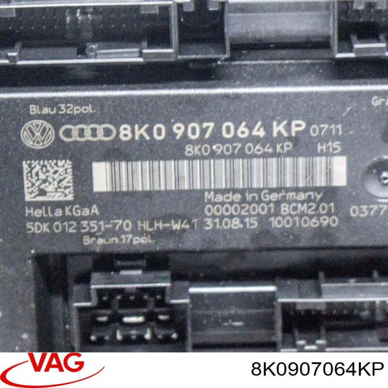 Blok komfortu VAG 8K0907064KP cena, od 188,02 USD