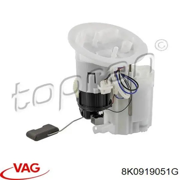 Moduł pompy paliwowej z czujnikiem poziomu paliwa VAG 8K0919051G cena, od 136,21 USD