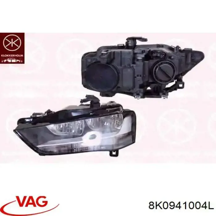 Reflektor prawy VAG 8K0941004L cena, od 243,15 USD