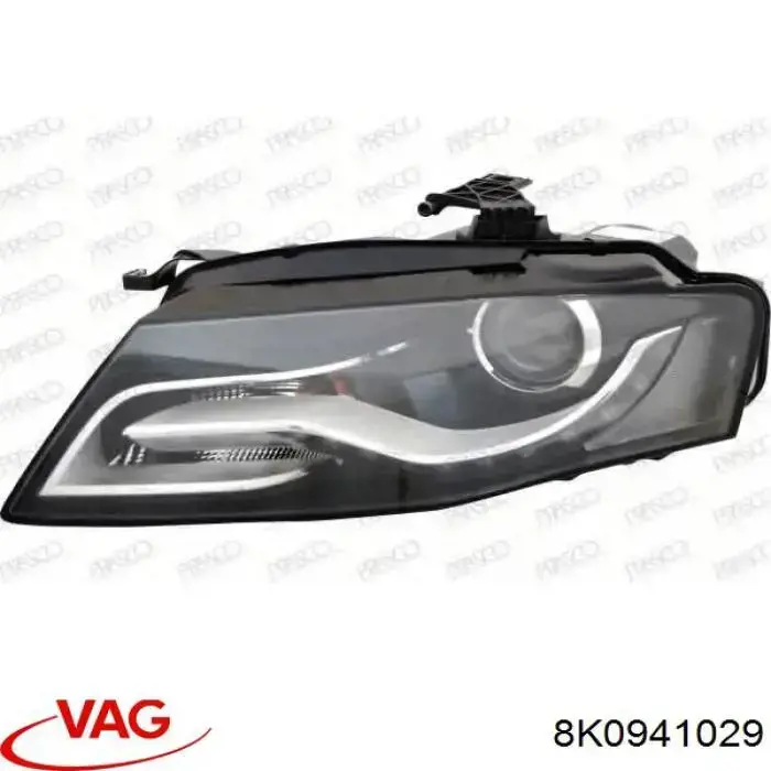 Reflektor lewy VAG 8K0941029 cena, od 259,13 USD