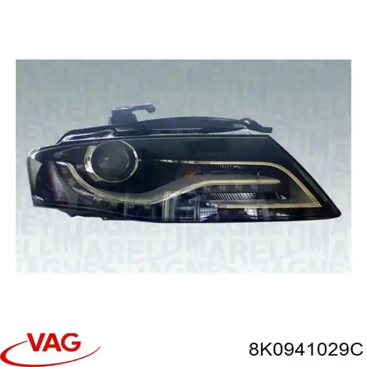 8K0941029C VAG Reflektor lewy