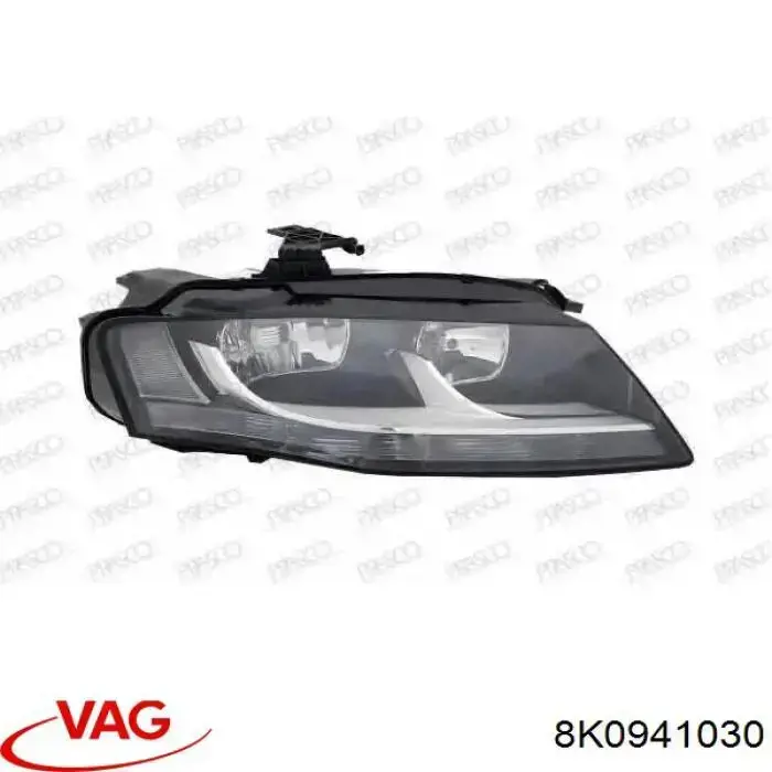 Reflektor prawy VAG 8K0941030 cena, od 96,55 USD