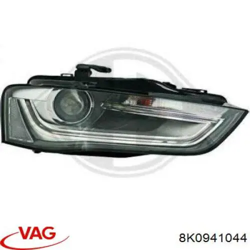 8K0941044 VAG Reflektor prawy