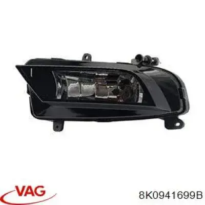 Lampa przeciwmgielna lewa VAG 8K0941699B cena, od 58,35 USD