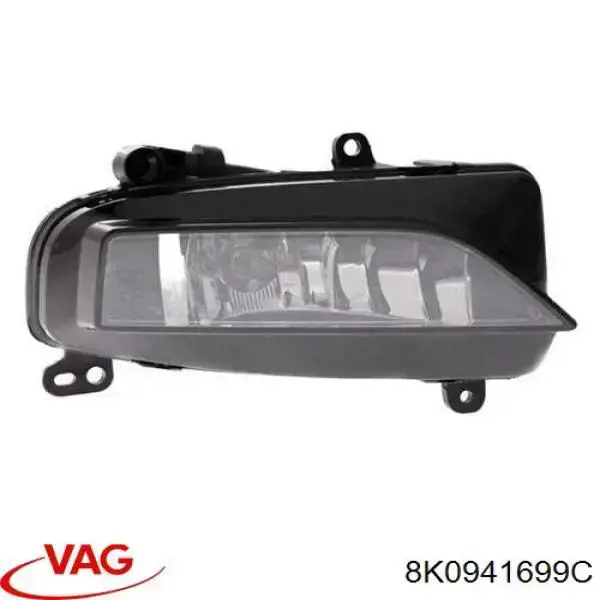 13D1291E Polcar lampa przeciwmgielna lewa