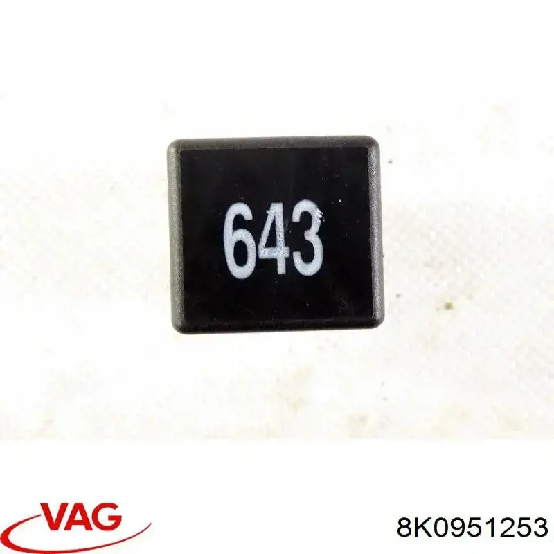 Przekaźnik wentylatora 8K0951253 VAG