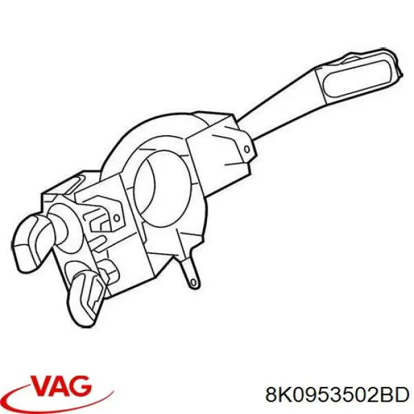Przełącznik zespolony, w komplecie Audi A4 B8