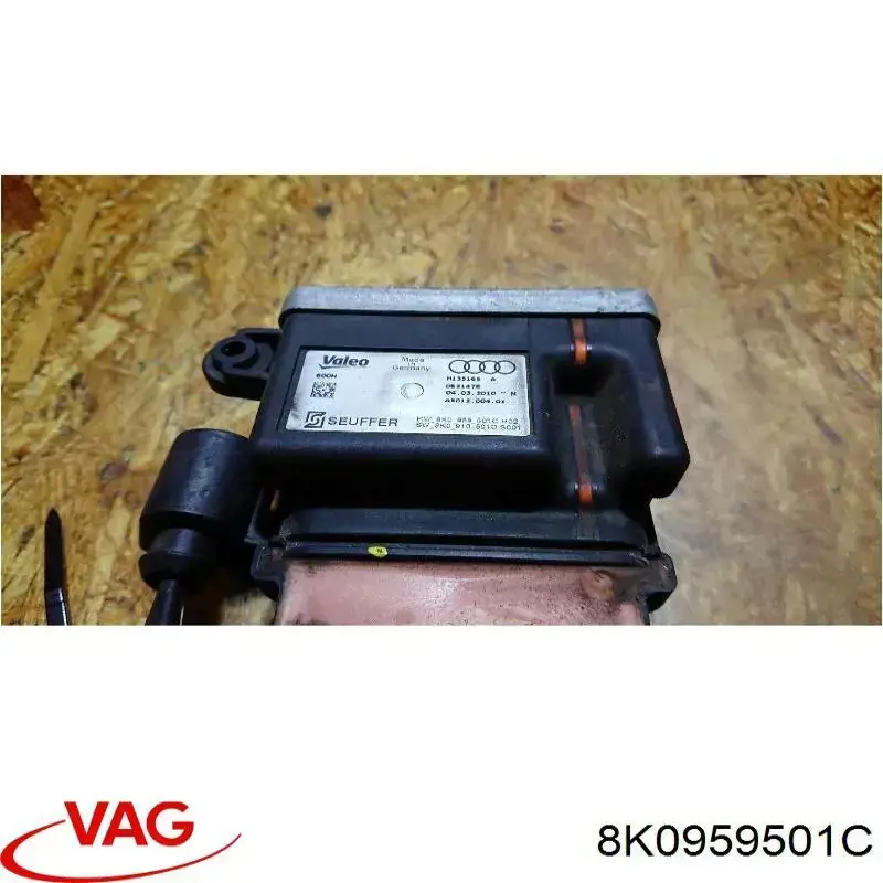 8K0959501C VAG Regulator obrotów wentylatora (sterownik)