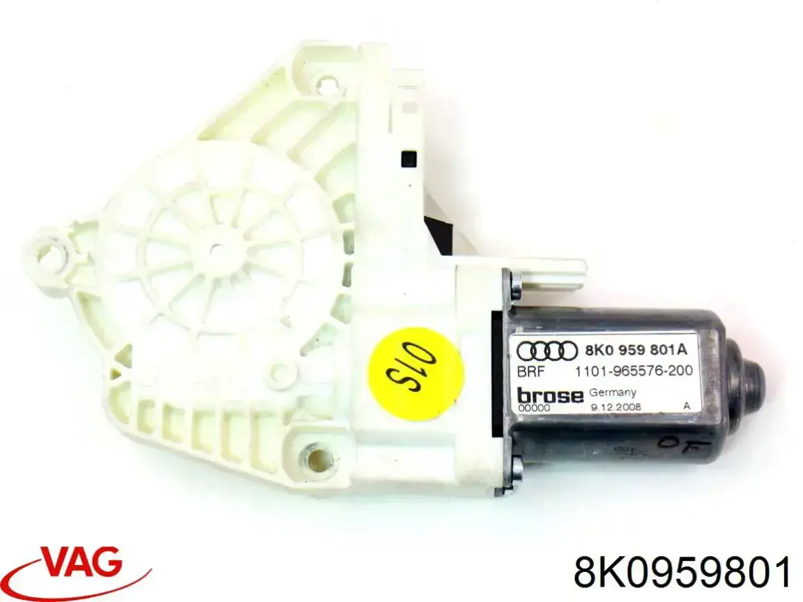 Silniczek podnośnika szyby drzwi przednich lewych VAG 8K0959801 cena, od 56,18 USD