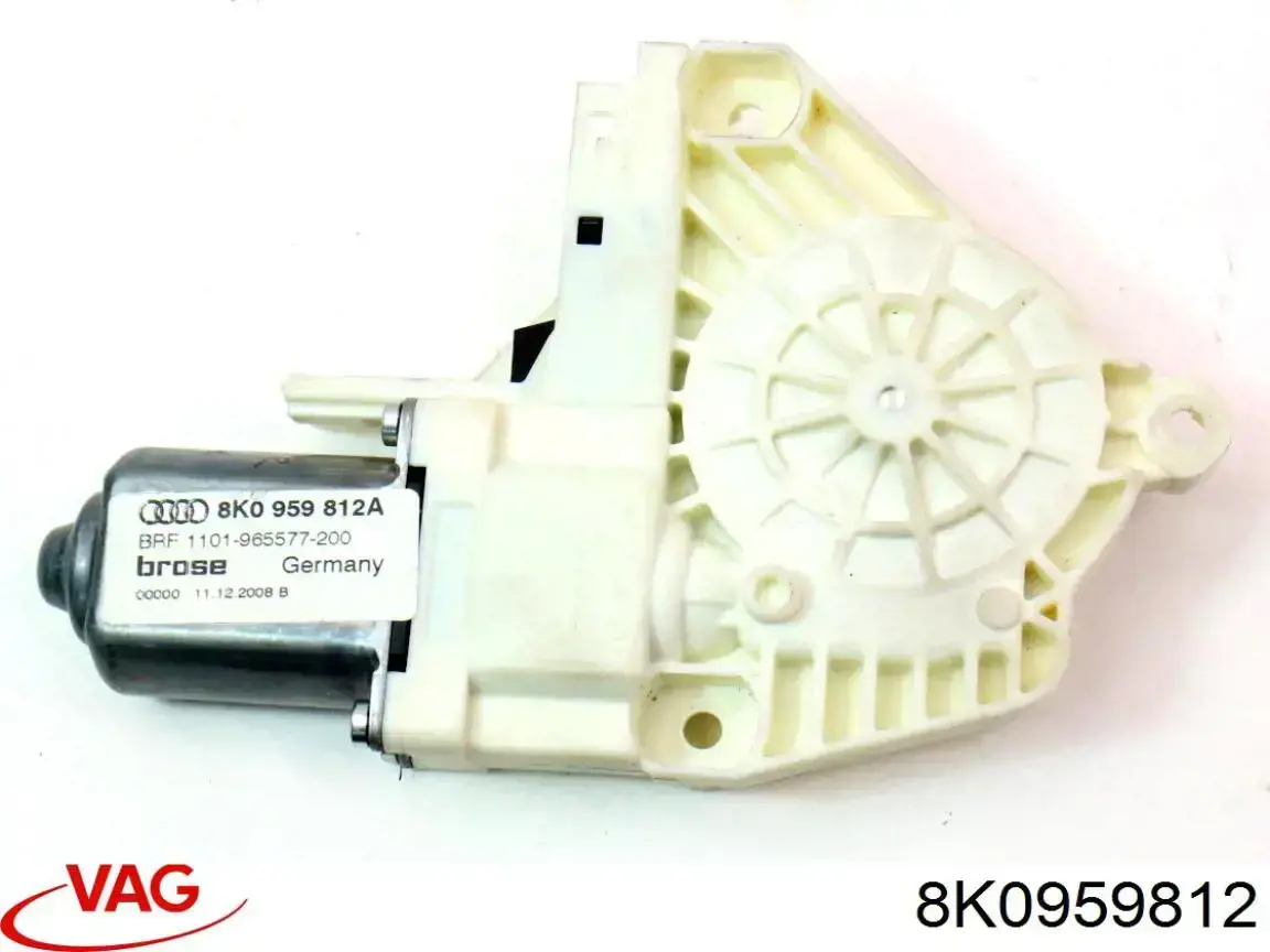 Do koszyka 8K0959812 VAG Silniczek podnośnika szyby drzwi przednich prawych