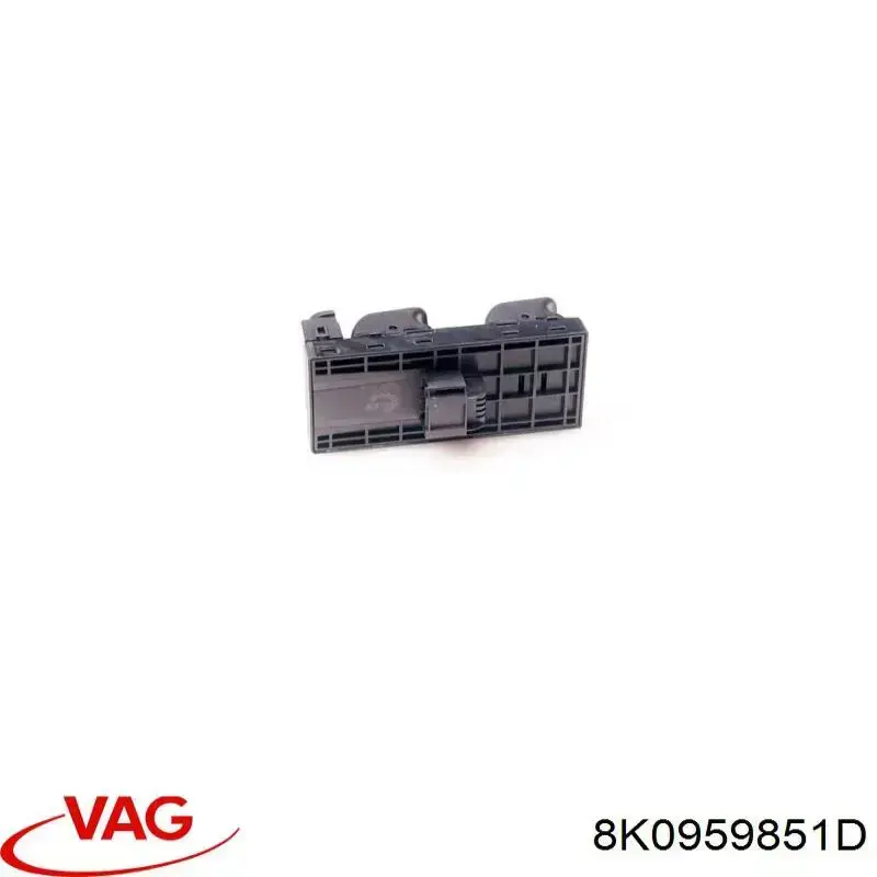 Panel przyciskowy sterowania podnośnikiem szyby przedni lewy VAG 8K0959851D cena, od 47,74 USD