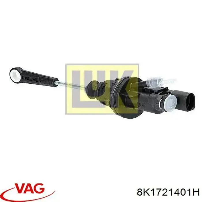 Do koszyka 8K1721401H VAG Cylinder sprzęgła główny