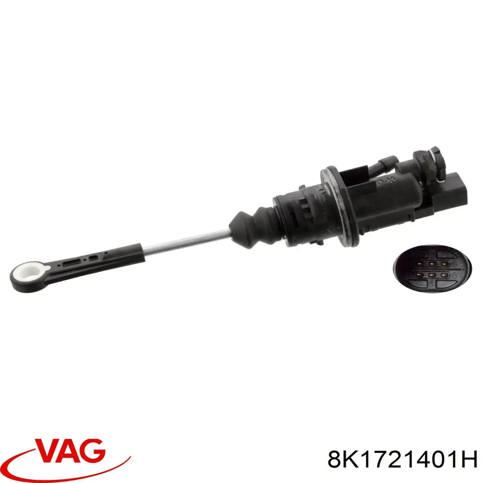 Do koszyka 8K1721401H VAG Cylinder sprzęgła główny