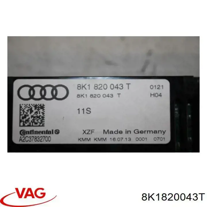 Sterownik trybów ogrzewania/klimatyzacji VAG 8K1820043T cena, od 54,90 USD