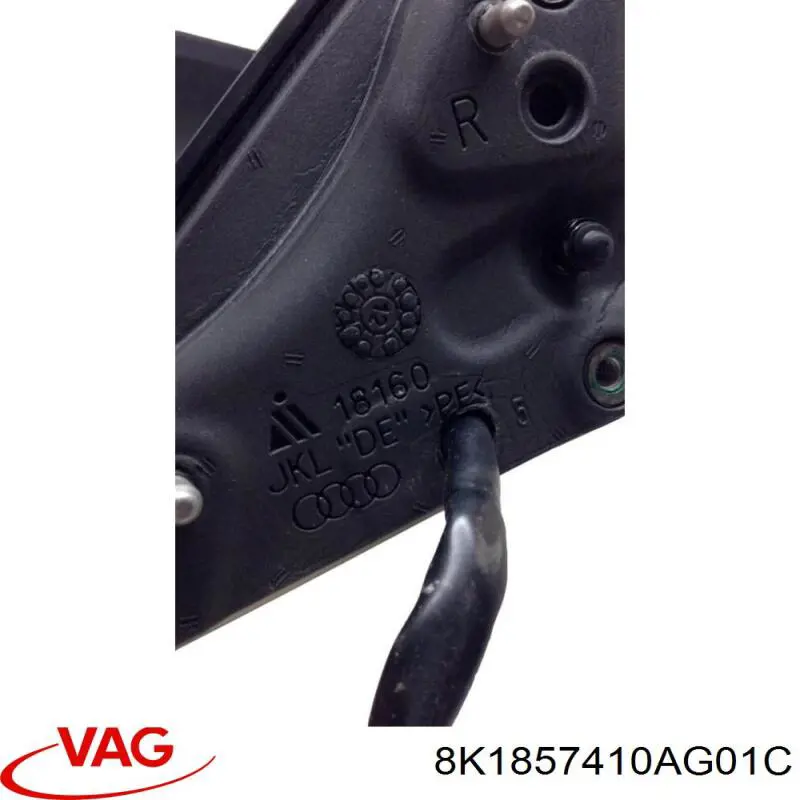Do koszyka 8K1857410AG01C VAG Lusterko wsteczne prawe