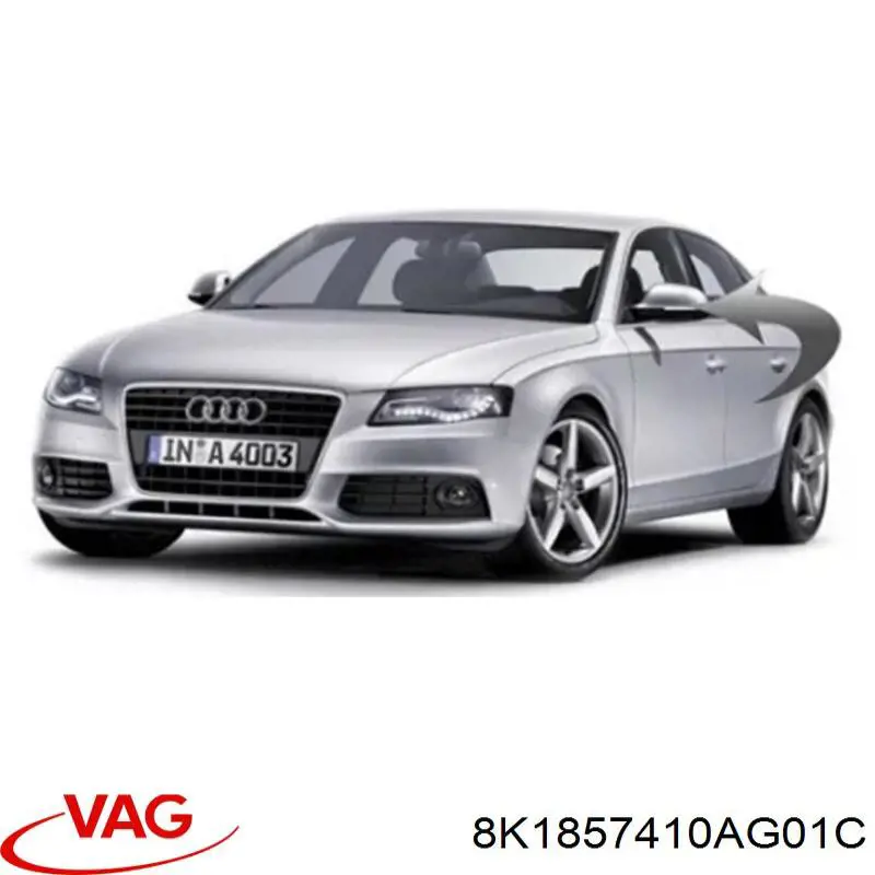 8K1857410AG01C VAG Lusterko wsteczne prawe