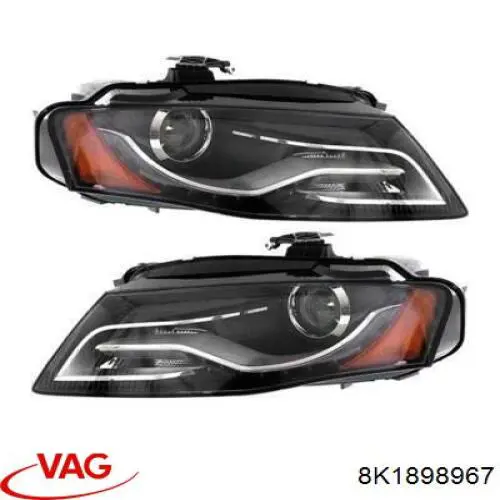 8K1898967 VAG Parownik klimatyzacji