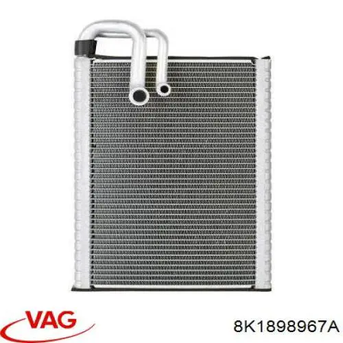 Parownik klimatyzacji VAG 8K1898967