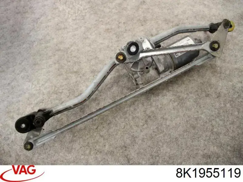Do koszyka Silniczek wycieraczki szyby przedniej Audi A4 B8 8K2