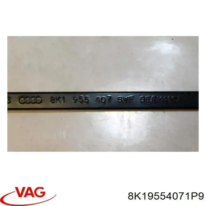 8K19554071P9 VAG Ramię wycieraczki szyby przedniej