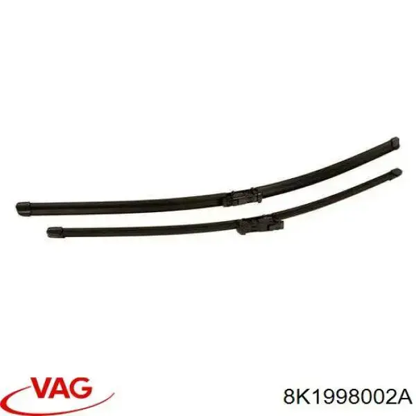 Pióro wycieraczki szyby przedniej, zestaw (2 szt.) VAG 8K1998002A cena, od 42,61 USD