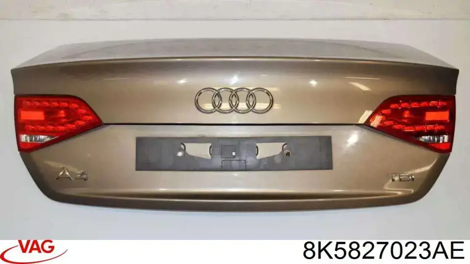 Klapa bagażnika Audi A4 B8 sedana (8K2) (2007 - 2015) cena, od 458,63 USD