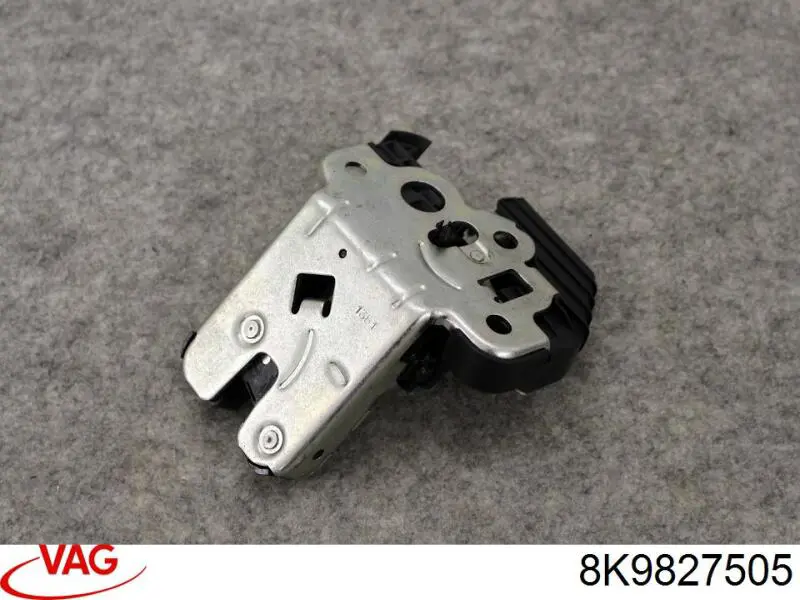 Do koszyka 8K9827505 VAG Zamek klapy bagażnika (3/5 drzwi tylnych)