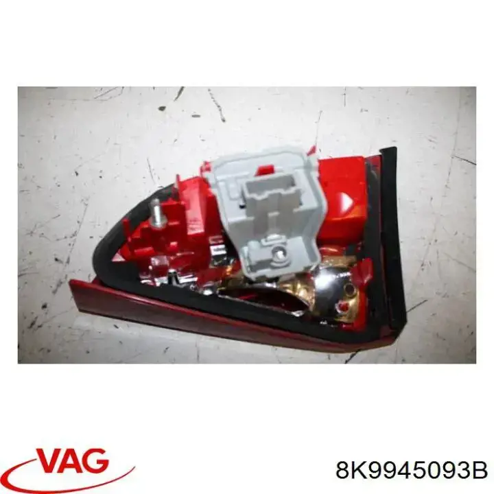 Lampa zespolona tylna lewa wewnętrzna VAG 8K9945093B cena, od 124,29 USD