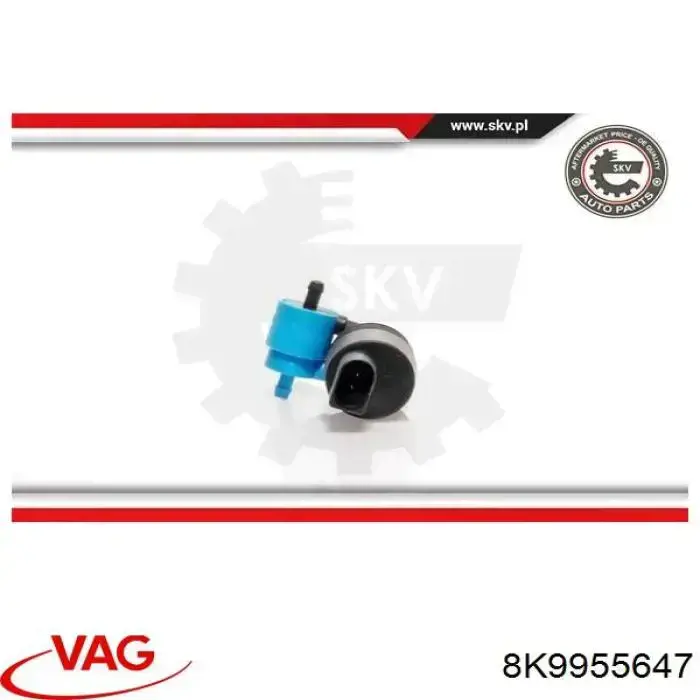Pompka spryskiwacza szyby przedniej VAG 8K9955647 cena, od 15,30 USD