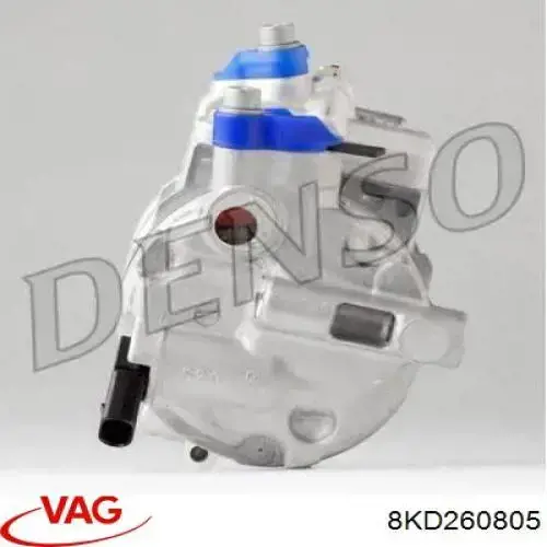 Do koszyka 8KD260805 VAG Sprężarka klimatyzacji