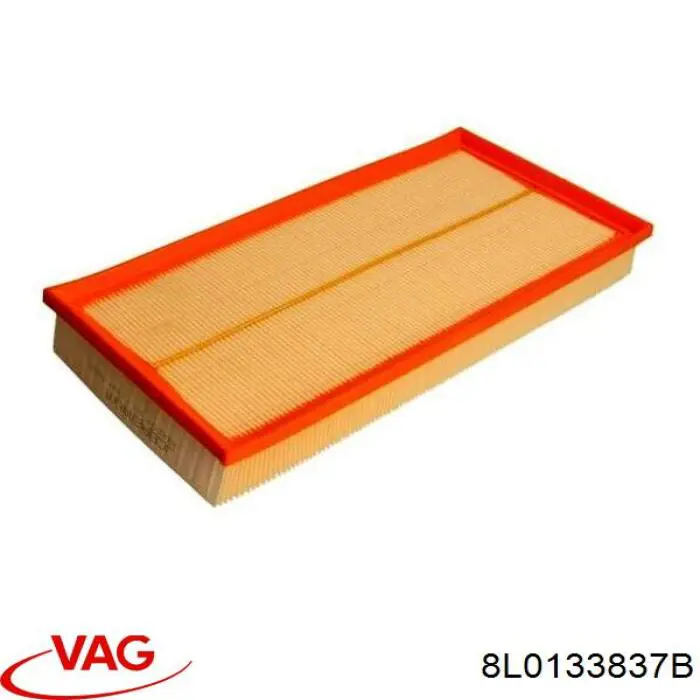 Obudowa filtra powietrza 8L0133837B VAG