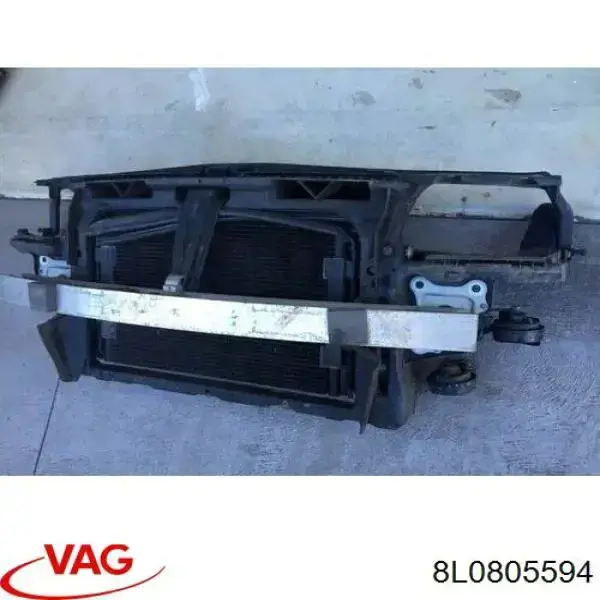8L0805594 VAG Osłona chłodnicy kompletna (panel mocowania reflektorów)