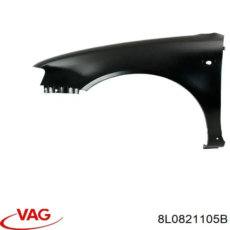Błotnik przedni lewy VAG 8L0821105B cena, od 120,88 USD