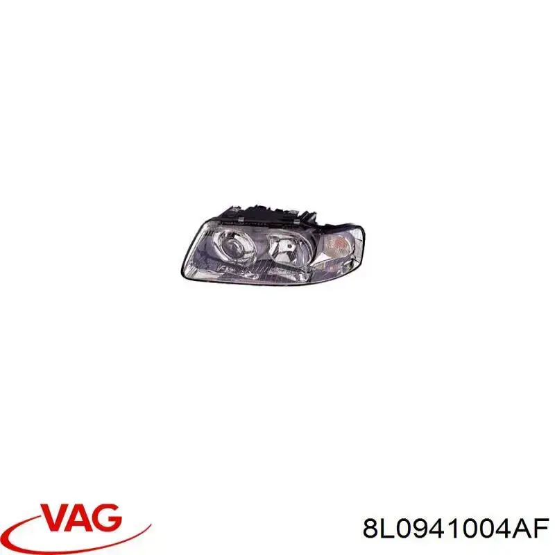Reflektor prawy VAG 8L0941004AF cena, od 115,77 USD