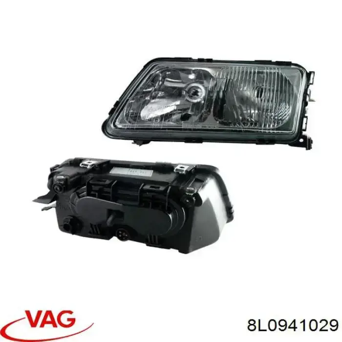 Reflektor lewy VAG 8L0941029 cena, od 79,32 USD