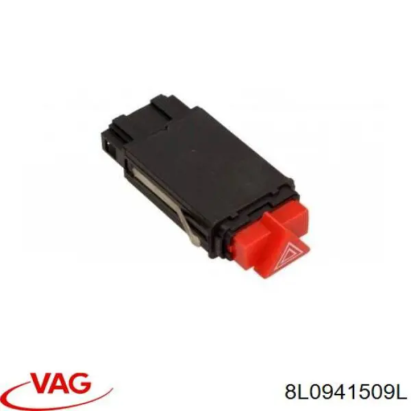 Przycisk włączania światła awaryjnego VAG 8L0941509L cena, od 36,03 USD