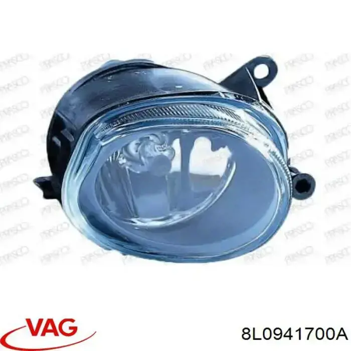 Lampa przeciwmgielna prawa VAG 8L0941700A cena, od 46,05 USD